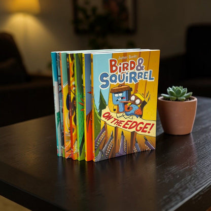Bird & Squirrel Series 7-Book Set (#1–#7) – Complete Collection by James Burks (Children’s Adventure & Graphic Novels)