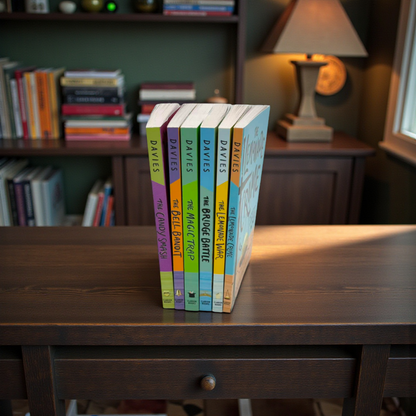 Lemonade War Series Set by Jacqueline Davies (Books 1–6 Complete Kids Chapter Collection)