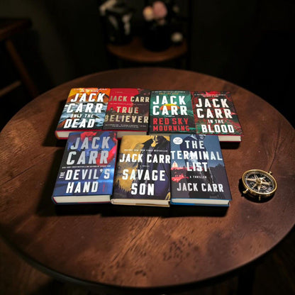 Jack Carr Terminal List Series 7-Book Collection Set (The Terminal List to Red Sky Mourning)
