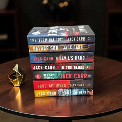 Jack Carr Terminal List Series 7-Book Collection Set (The Terminal List to Red Sky Mourning)