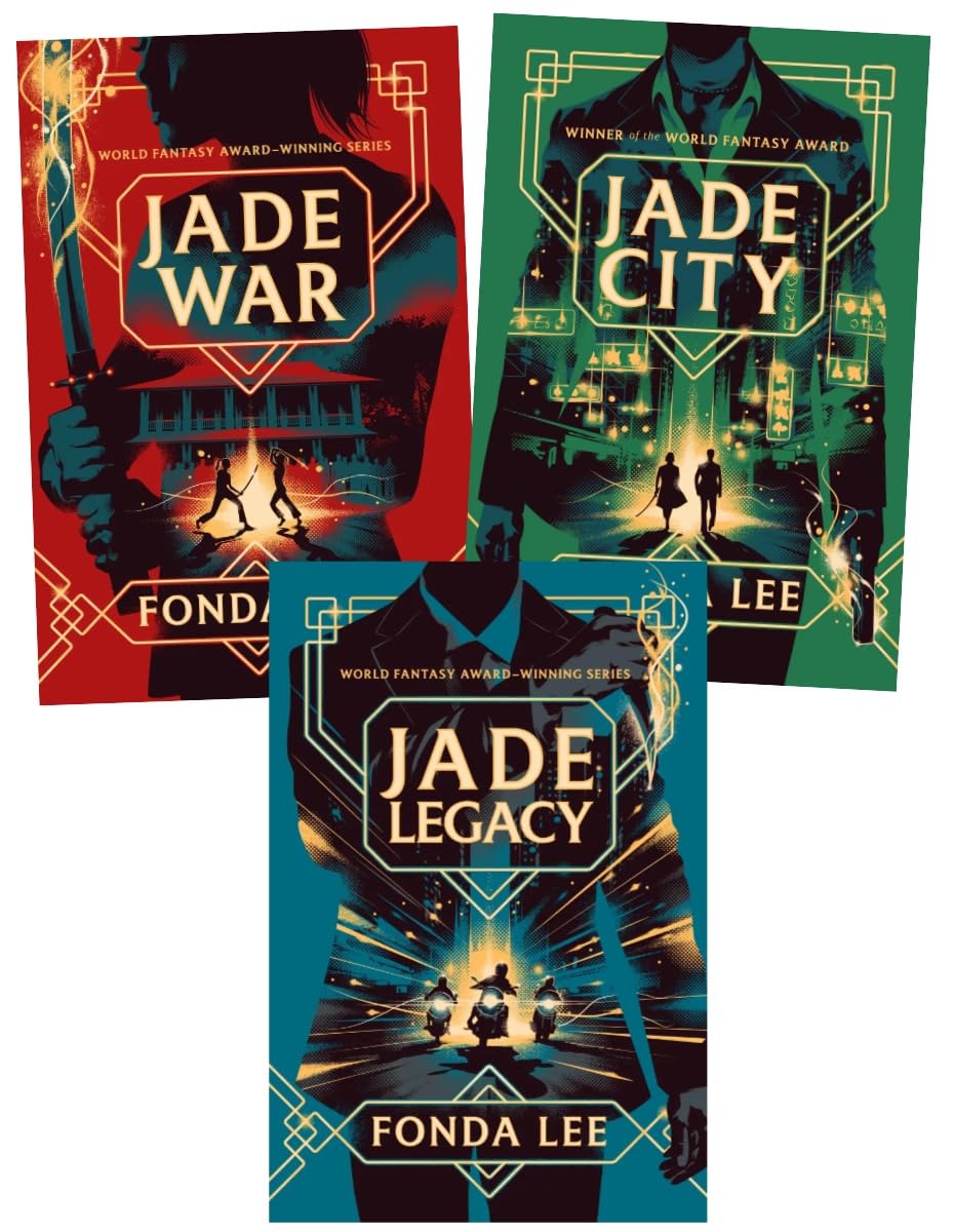 The Green Bone Saga Series 3 Books Series – Jade War, Jade City, and Jade Legacy [Paperback] Fonda Lee