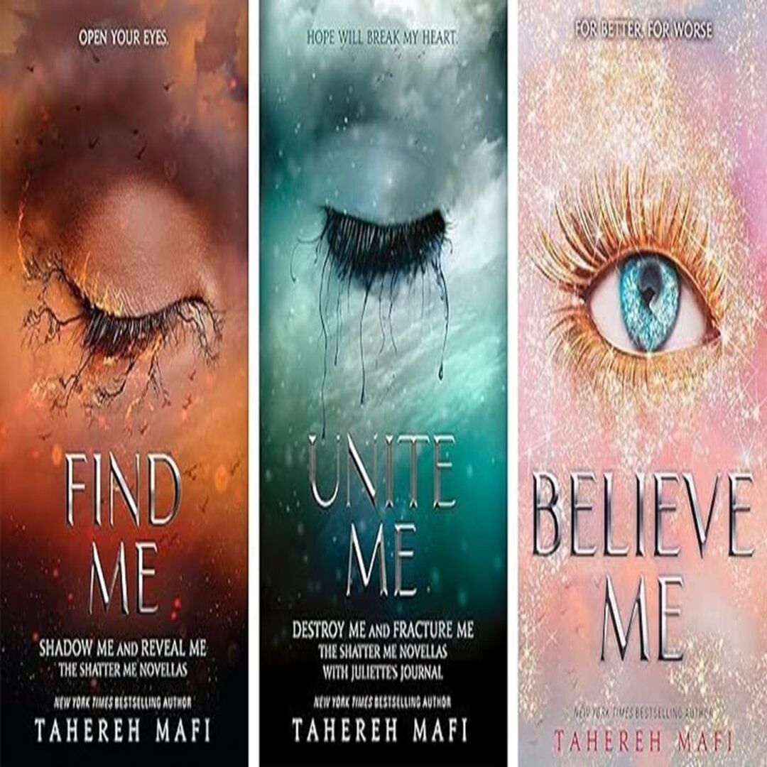 3 Books collection set [Find Me;Unite Me & Believe Me] (The Shatter Me series)