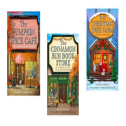 GENARIC Dream Harbor:Set of 3 Books Collection (The Pumpkin Spice Café, The Cinnamon Bun Book Store & The Christmas Tree Farm) By Laurie Gilmore