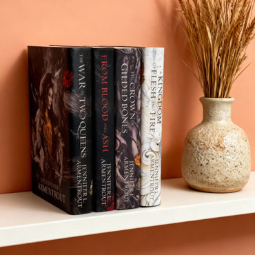 Blood and Ash Complete Series 4-Book Collection Set by Jennifer L. Armentrout (From Blood and Ash, A Kingdom of Flesh and Fire, War of Two Queens)