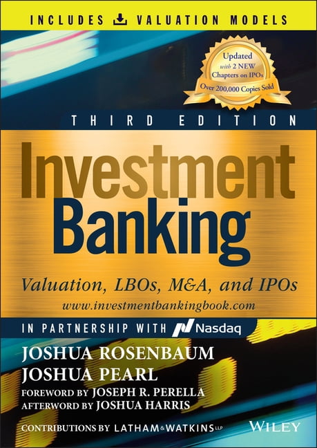 Wiley Finance Investment Banking: Valuation, Lbos, M&a, and IPOs (Book + Valuation Models), (Hardcover)